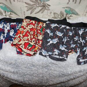 MeUndies Christmas bundle of 3 boxer briefs small Men's/teens Lot #3